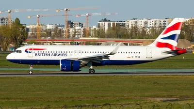 British Airways G-TTSB Airbus A320-251N