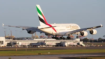 Emirates A6-EVC Airbus A380-842