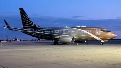 Air X Charter 9H-ELF Boeing 737-7BC(BBJ)