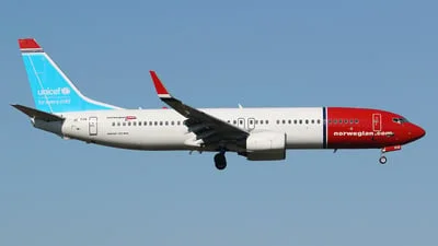 Norwegian SE-RXB Boeing 737-84P