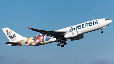 Air Serbia YU-ARD Airbus A330-243