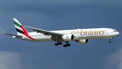 Emirates A6-EQB Boeing 777-31HER