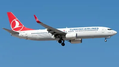 Turkish Airlines TC-JHN Boeing 737-8F2