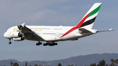 Emirates A6-EUW Airbus A380-842