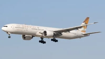 Etihad Airways A6-ETE Boeing 777-3FXER