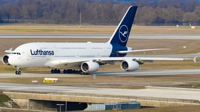 Lufthansa D-AIMK Airbus A380-841