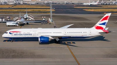 British Airways G-ZBKO Boeing 787-9 Dreamliner
