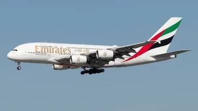 Emirates A6-EVM Airbus A380-842