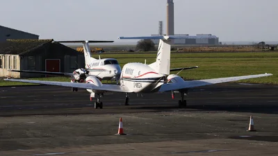 Dragonfly Aviation Services G-MEGN Beechcraft B200 King Air