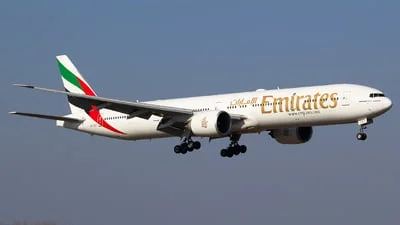 Emirates A6-ECT Boeing 777-31HER