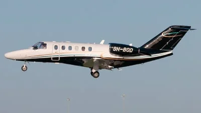 Air Charter Scotland Europe 9H-BOD Cessna 525A CitationJet 2+