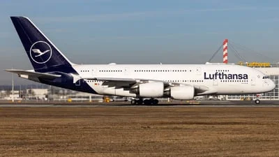 Lufthansa D-AIMC Airbus A380-841