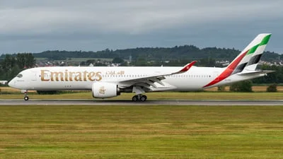 Emirates A6-EXV Airbus A350-941