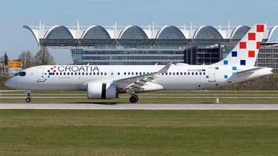 Croatia Airlines 9A-CAI Airbus A220-371
