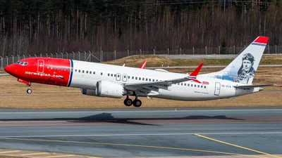 Norwegian SE-RTA Boeing 737-8 MAX