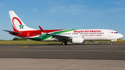 Royal Air Maroc (RAM) CN-RHN Boeing 737-8 MAX