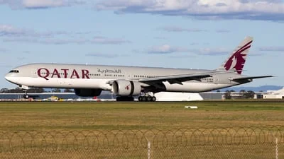 Qatar Airways A7-BAM Boeing 777-3DZER