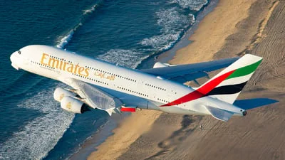 Emirates A6-EVF Airbus A380-842