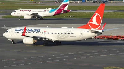 Turkish Airlines TC-JVP Boeing 737-8F2