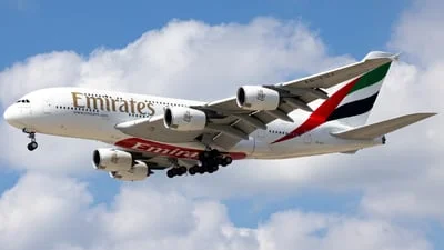Emirates A6-EUJ Airbus A380-861