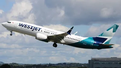 WestJet Airlines C-GWLK Boeing 737-8 MAX