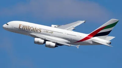 Emirates A6-EVD Airbus A380-842