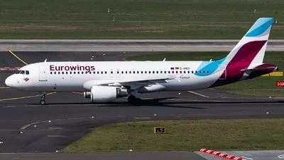 Eurowings D-ABZI Airbus A320-216