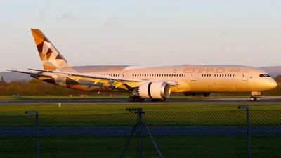 Etihad Airways A6-BLJ Boeing 787-9 Dreamliner