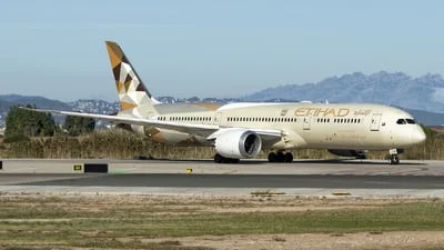 Etihad Airways A6-BLP Boeing 787-9 Dreamliner
