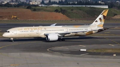 Etihad Airways A6-BNB Boeing 787-9 Dreamliner