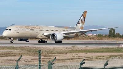 Etihad Airways A6-BLT Boeing 787-9 Dreamliner