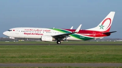 Royal Air Maroc (RAM) CN-ROU Boeing 737-8B6