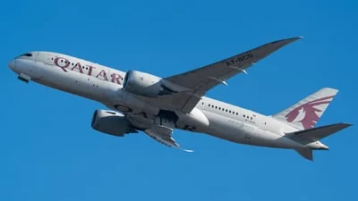 Qatar Airways A7-BCD Boeing 787-8 Dreamliner