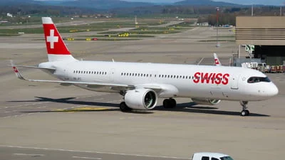 Swiss HB-JPC Airbus A321-271NX
