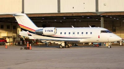 FlyGTA Airlines C-FACN Bombardier CL-600-2B16 Challenger 604