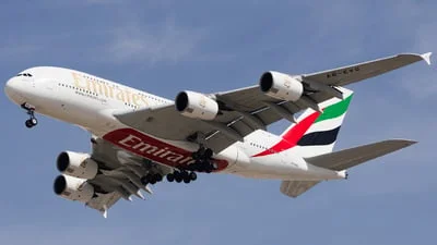 Emirates A6-EVQ Airbus A380-842