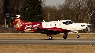 Fly 7 Executive Aviation OH-BSL Pilatus PC-12/47E NG