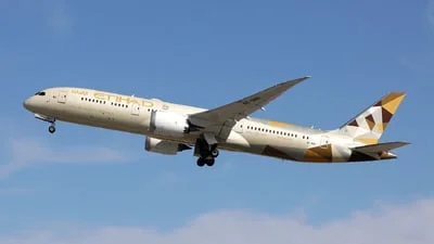 Etihad Airways A6-BNG Boeing 787-9 Dreamliner