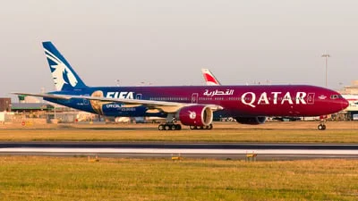 Qatar Airways A7-BEH Boeing 777-3DZER
