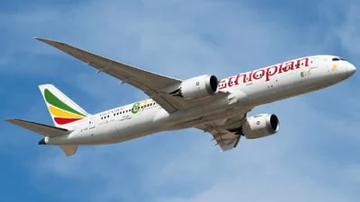 Ethiopian Airlines ET-AXS Boeing 787-9 Dreamliner
