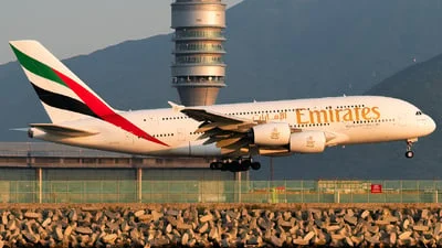 Emirates A6-EOB Airbus A380-861