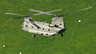 United Kingdom - Royal Air Force (RAF) ZA680 Boeing Chinook HC.6A