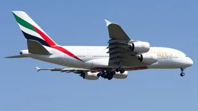 Emirates A6-EEI Airbus A380-861