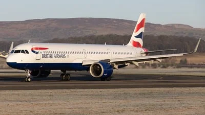 British Airways G-NEOZ Airbus A321-251NX