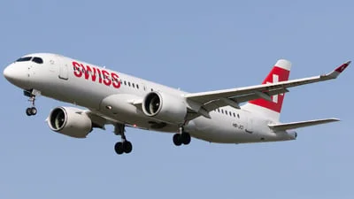 Swiss HB-JCI Bombardier CSeries CS300