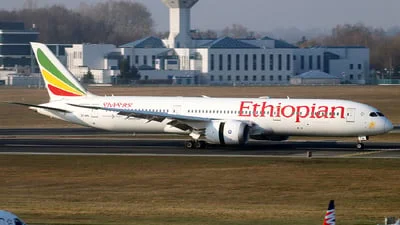 Ethiopian Airlines ET-AXL Boeing 787-9 Dreamliner