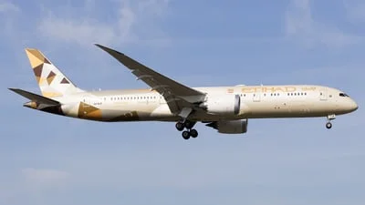 Etihad Airways A6-BLB Boeing 787-9 Dreamliner