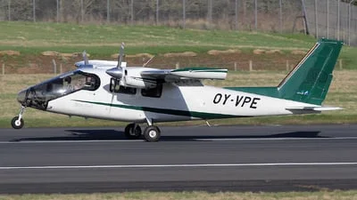 Bio flight OY-VPE Vulcanair P.68 Observer 2