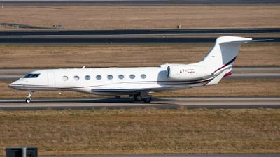 Qatar Executive A7-CGG Gulfstream G650ER