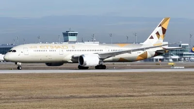 Etihad Airways A6-BNA Boeing 787-9 Dreamliner